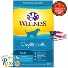 Wellness Complete Health 成犬 頂級鮮魚 甜薯配方狗糧 15 LB