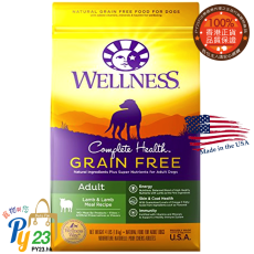 Wellness Complete Health 成犬 羊肉無穀物配方狗糧 24 LB