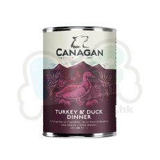 Canagan 火雞伴鴨肉配方 狗濕糧 400g