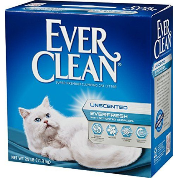 Ever Clean 高效活性炭粗粒配方 低過敏 (無香味)(藍)  25L