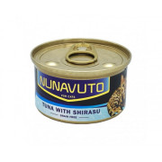 NUNAVUTO 無穀物吞拿魚伴白飯魚 貓罐頭 GRAIN FREE TUNA WITH SHIRASU 80G NU06