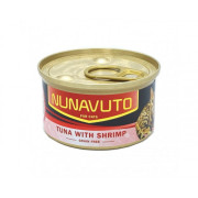 NUNAVUTO 無穀物吞拿魚伴蝦肉 貓罐頭 GRAIN FREE TUNA WITH SHRIMP 80G NU05