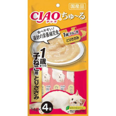 CIAO超奴 幼貓用 雞肉醬 80g (SC-174) 