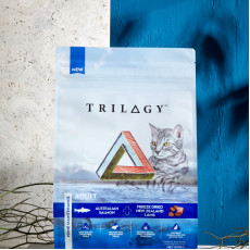 TRILOGY 澳洲三文魚＋5%紐西蘭羊肺凍乾 無穀全貓糧 1.8KG (護膚美毛配方) 