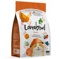 Loveabowl 貓糧 無穀物全貓糧 走地雞配方 1kg 