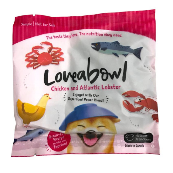 Loveabowl 無穀物全犬糧 龍蝦雞肉海陸配方試食裝(送完即止)