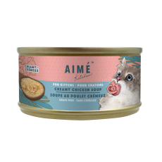  AIME KITCHEN 忌廉濃雞湯 幼貓主食罐 75g 粉紅色