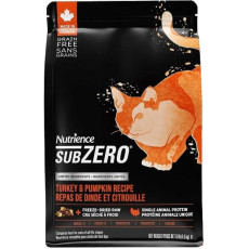 Nutrience紐翠斯 sub ZERO 單一蛋白火雞南瓜 4LB