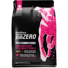 Nutrience紐翠斯 sub ZERO 全犬 羊肉  南瓜 凍乾脫水無穀物配方狗糧 10KG/22 LB